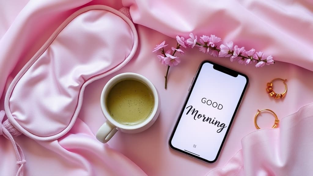7AM good morning text: effort ke template semua orang dapat?
