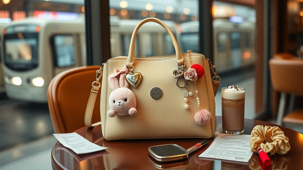 Bag charm overload: cute personality ke beg jadi pasar malam?