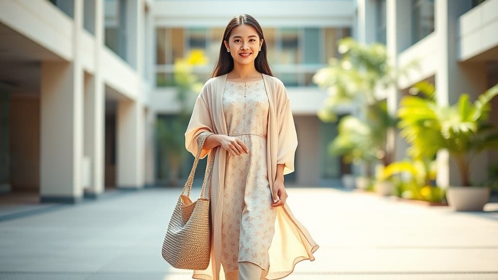 Baju kurung pergi class: ayu ke accidentally kenduri?