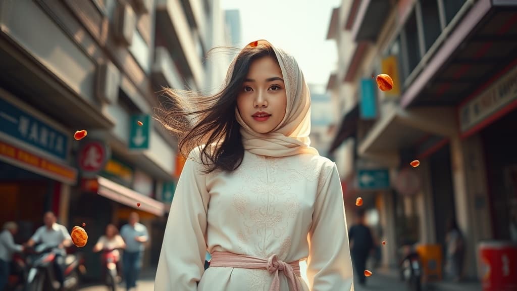 Baju putih Raya Haji: clean girl ke stain anxiety?