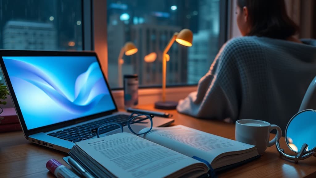 Blue light glasses: study girl ke accessory placebo?