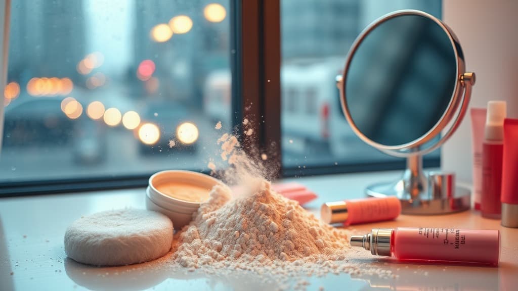 Blurring powder viral: poreless ke muka jadi tepung bawah ring light?