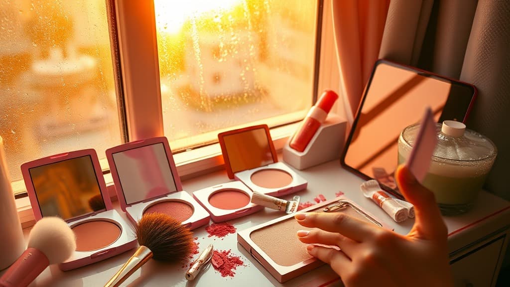 Blush blindness: cute sun-kissed ke muka macam baru lari naik tangga?