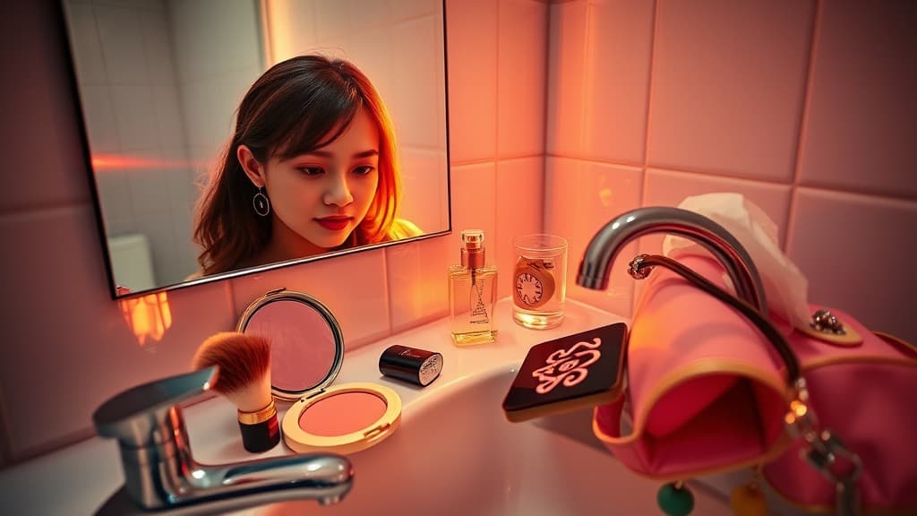 Blush touch-up pukul 8: fresh face ke cover tidur 4 jam?