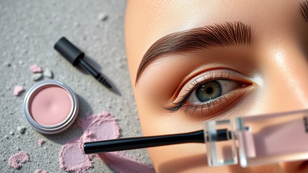 Brow gel laminated look: clean girl ke kening kena gam UHU?