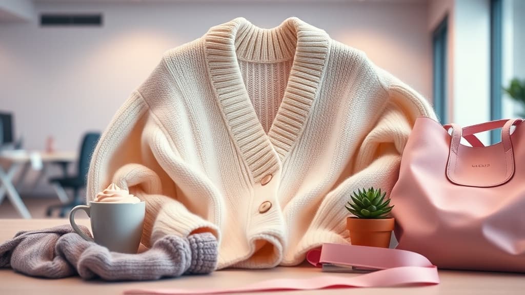 Cardigan office aircond: cute layer ke selimut emotional support?