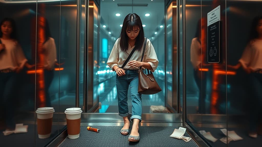 Cermin lif pukul 8: outfit check ke confidence checkpoint?