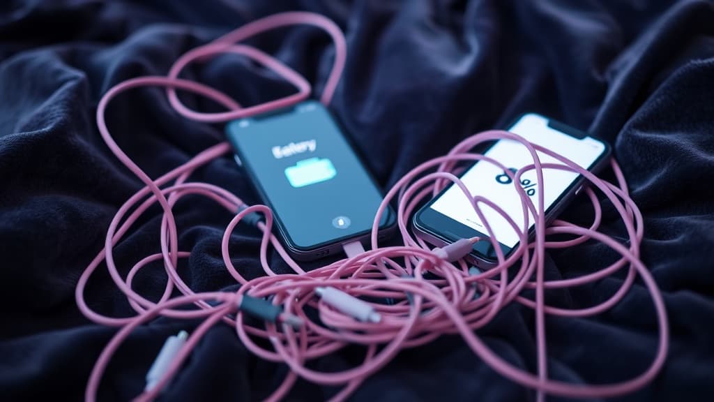 Charger tepi katil pukul 3: practical ke emotional support cable?
