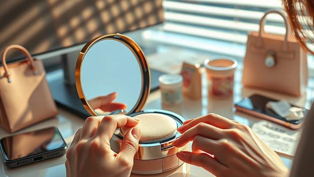 Compact powder pukul 2: touch-up ke perang dengan T-zone?