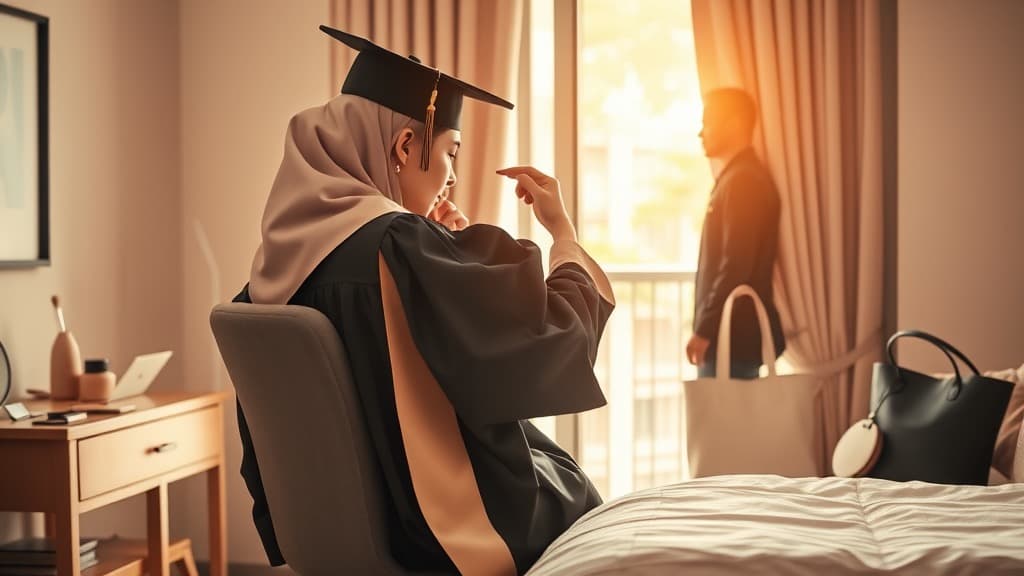 Convocation photo glow-up: proud moment ke makeup takut flashback?