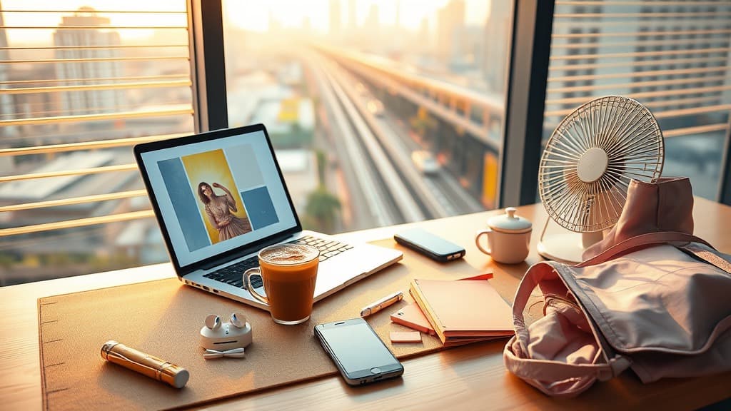 Desk reset pukul 11: productive girl ke cuma procrastination aesthetic?