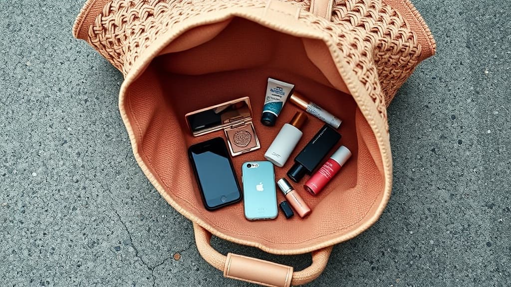 Emergency pouch dalam tote: prepared ke bawak satu Watsons?