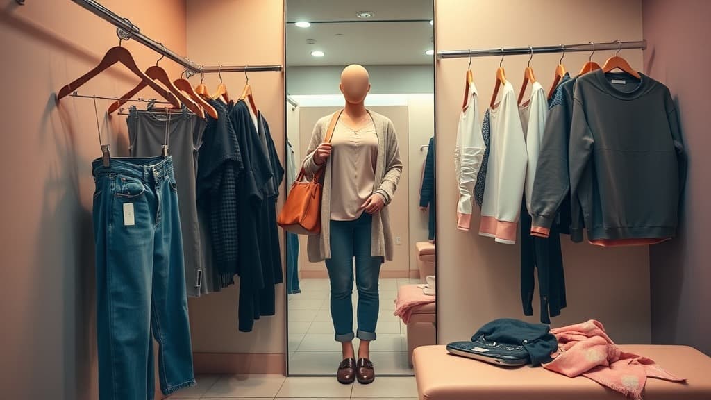 Fitting room breakdown: baju tak ngam ke lighting mall memang kejam?
