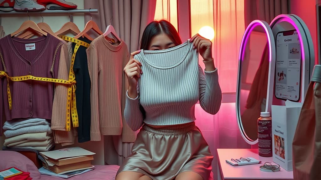 Free size baju online: convenient ke semua body kena pretend sama?