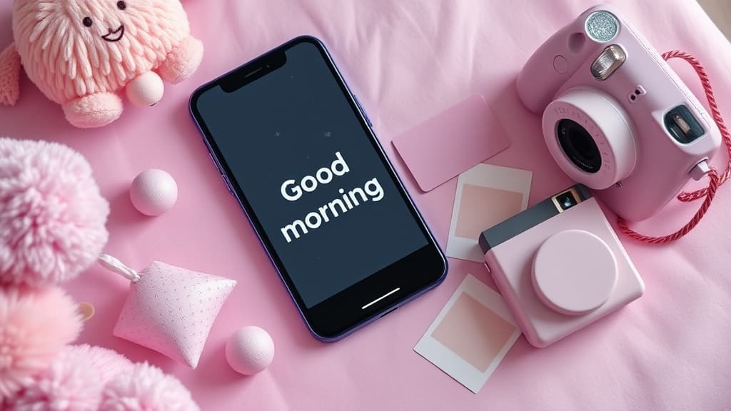 Good morning text: effort cute ke punch card boyfriend?