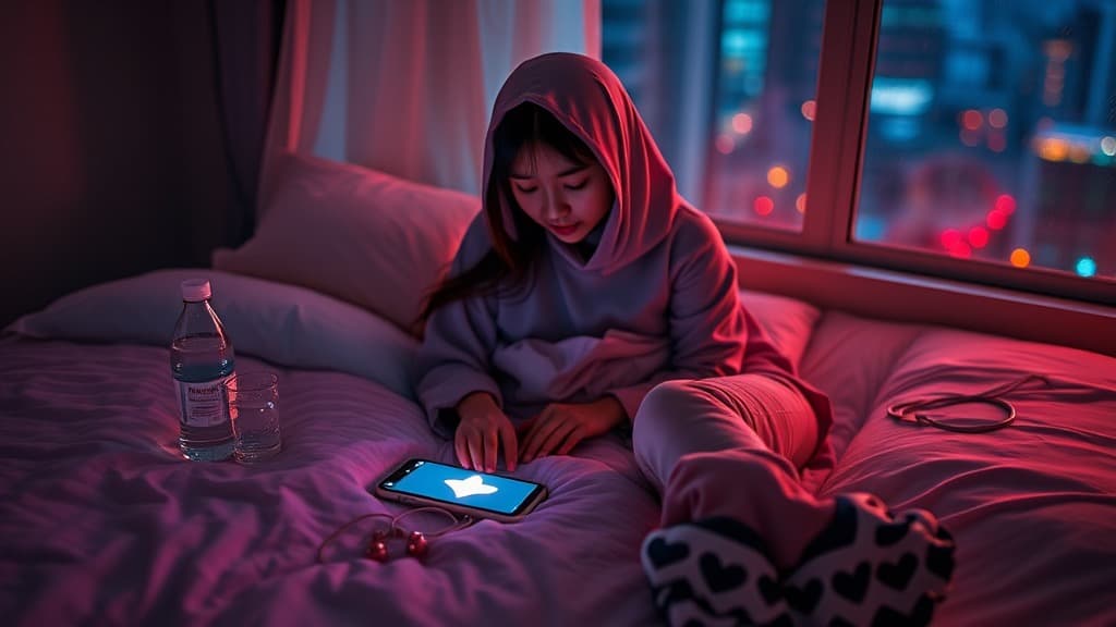 Goodnight text malam Isnin: sweet ke attendance check?