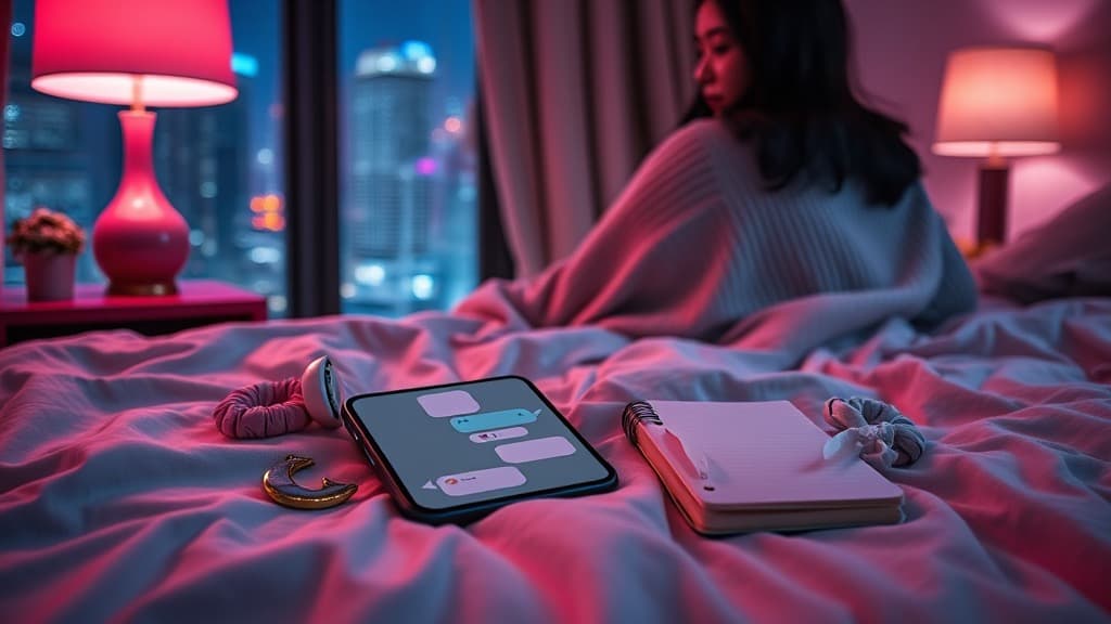 Goodnight text: sweet ke cuma auto-reply sebelum hilang?