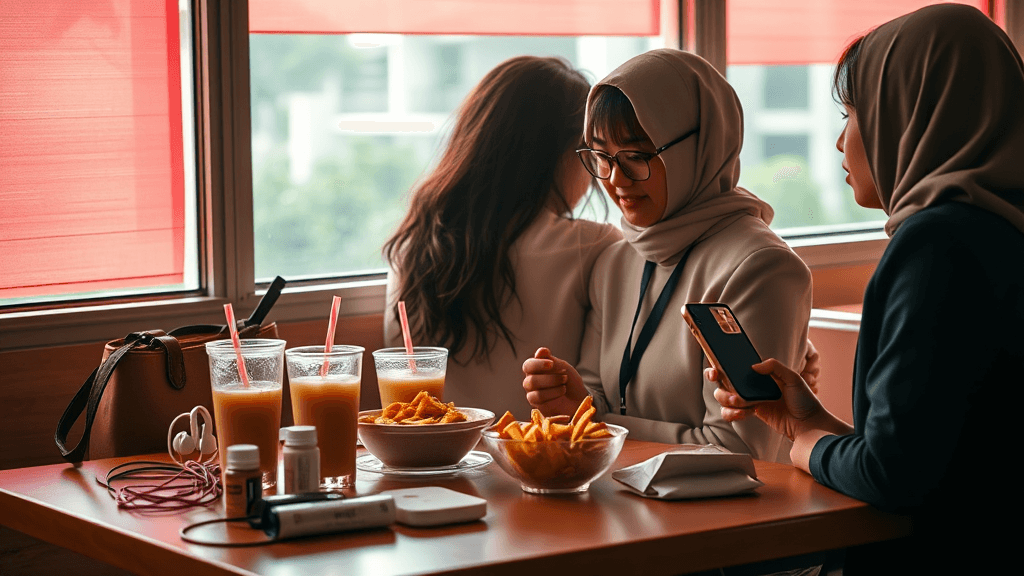 Jumaat lunch break pukul 12: reset ke group chat therapy session?