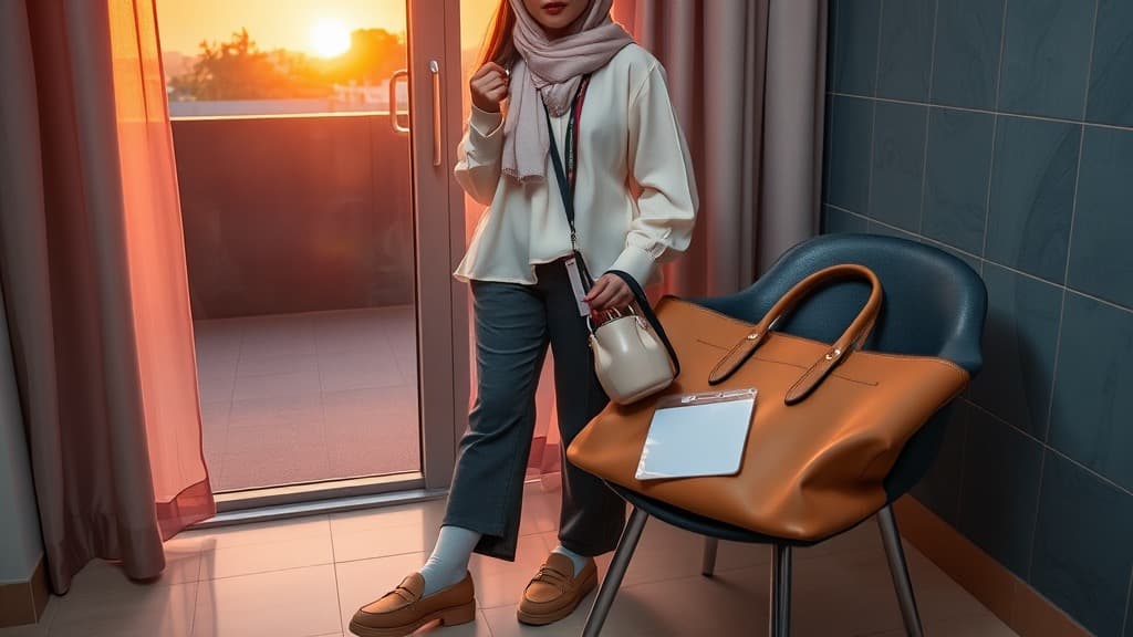 Lanyard pukul 7: office girl badge ke accessory yang bunuh fit?