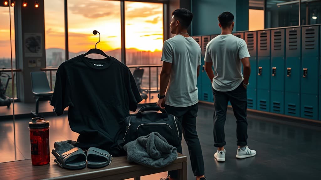 Makeover abang gym: fit body tak guna kalau outfit macam laundry day