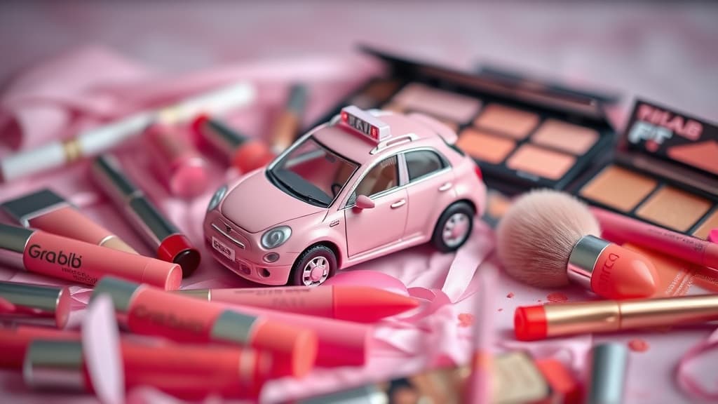 Makeup dalam Grab pagi Jumaat: multitasking queen ke emergency mode?