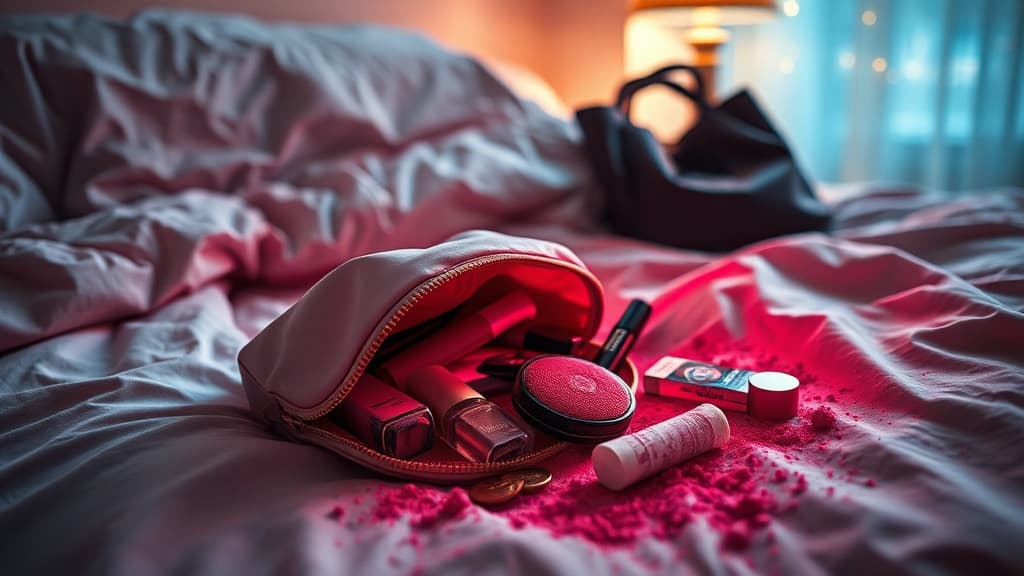Makeup pouch pukul 11: touch-up kit ke beauty crime scene?
