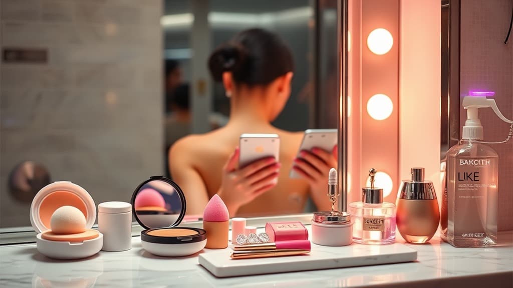 Mall lighting makeup check: flawless ke cakey dalam lift?