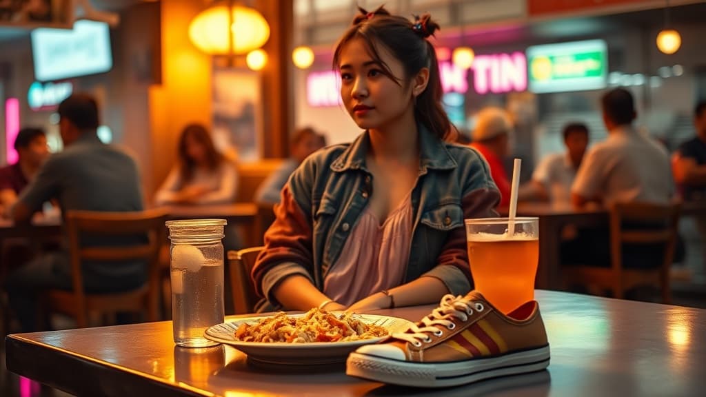 Mamak lepak fit malam: comfort ke masih nak nampak cute?