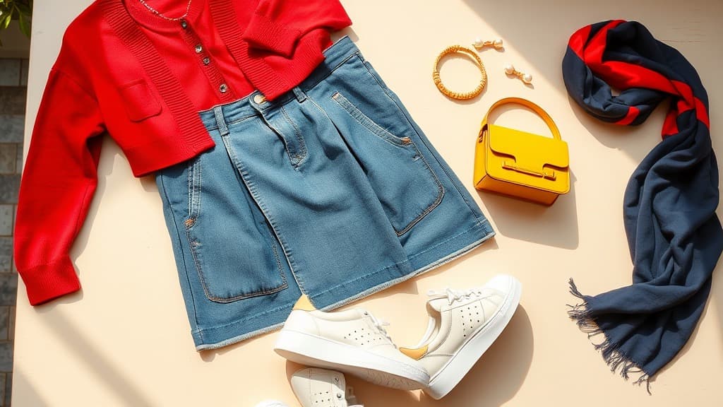 Merdeka colour outfit: patriotic cute ke jadi Jalur Gemilang berjalan?