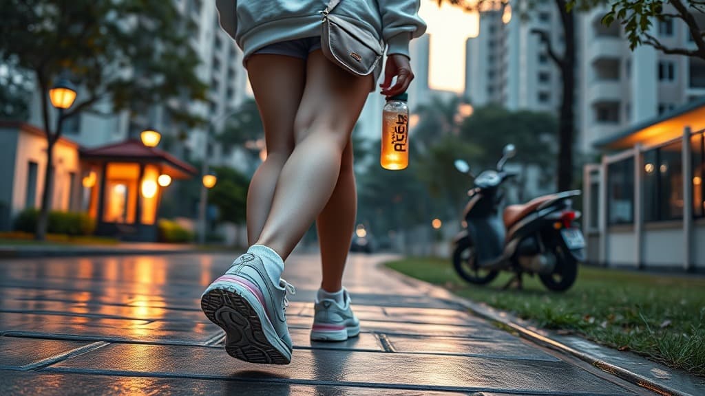 Morning walk pukul 6: healthy girl ke sunyi-sunyi self-rescue?