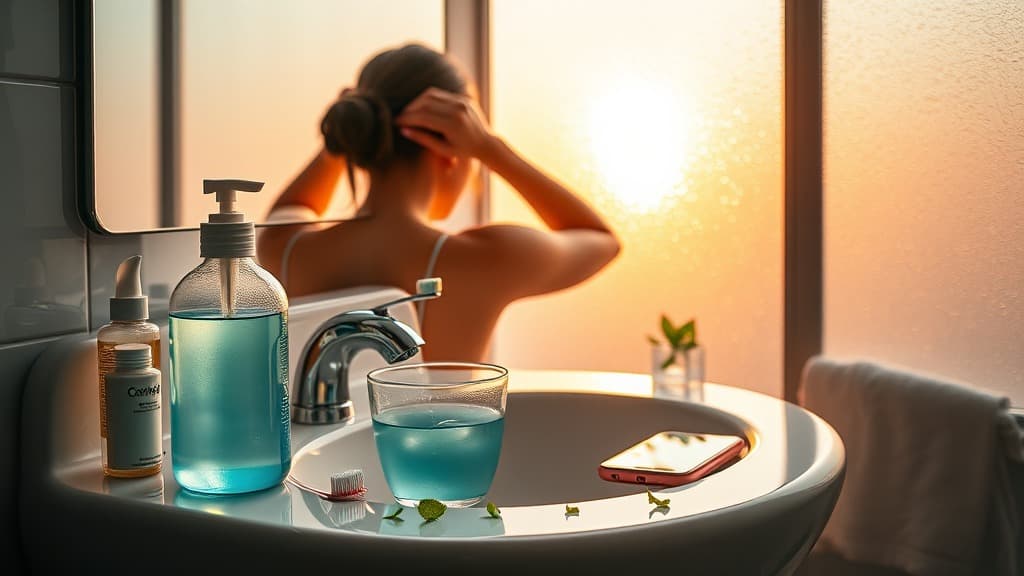Mouthwash pukul 6 pagi: fresh breath ke minty panic sebelum jumpa manusia?