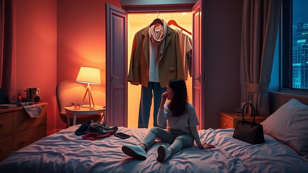 Outfit gantung malam ni: prepared ke panic fashion sebelum tidur?