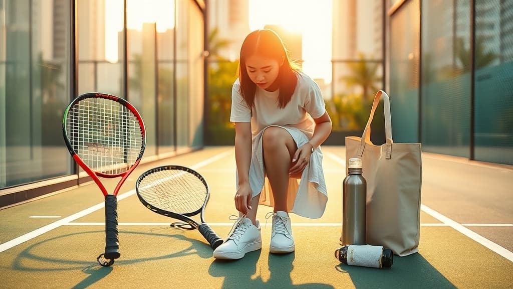 Padel outfit weekend: sporty girl ke tennis skirt cosplay?
