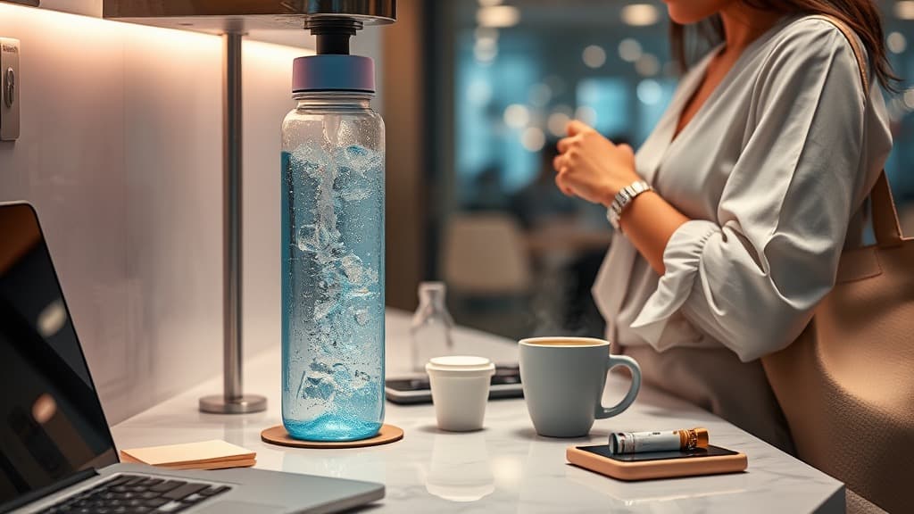 Pantry water refill pukul 3: healthy girl ke alasan lari dari laptop?