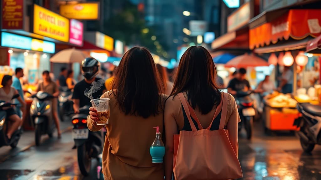 Pasar malam date: cute budget date ke cardio dalam crowd?
