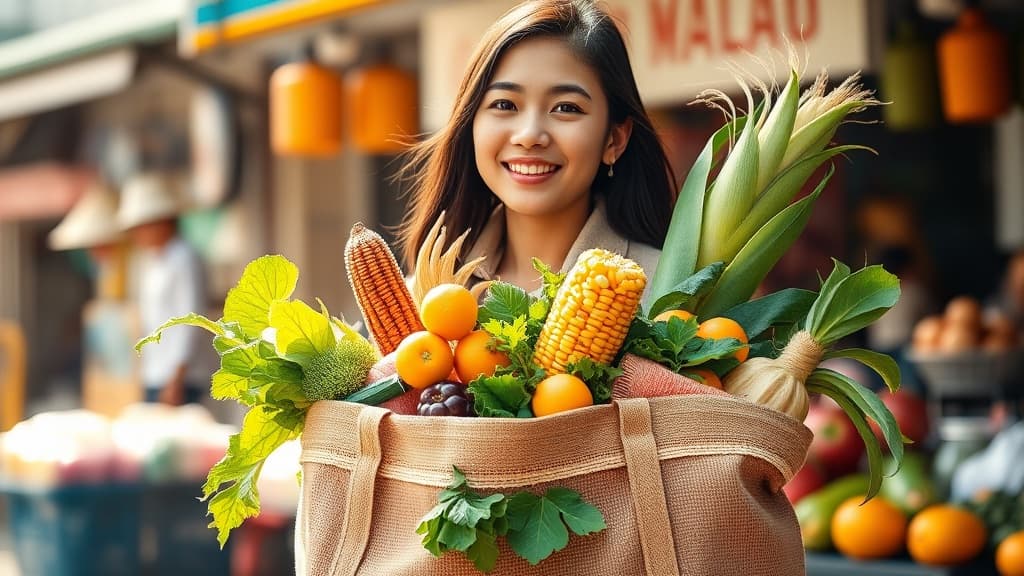 Pasar pagi tote bag: grocery run ke soft launch hidup tersusun?