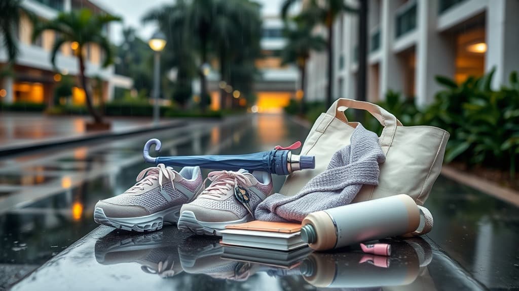 Rainy campus fit: cute outfit ke kasut basah tragedi?