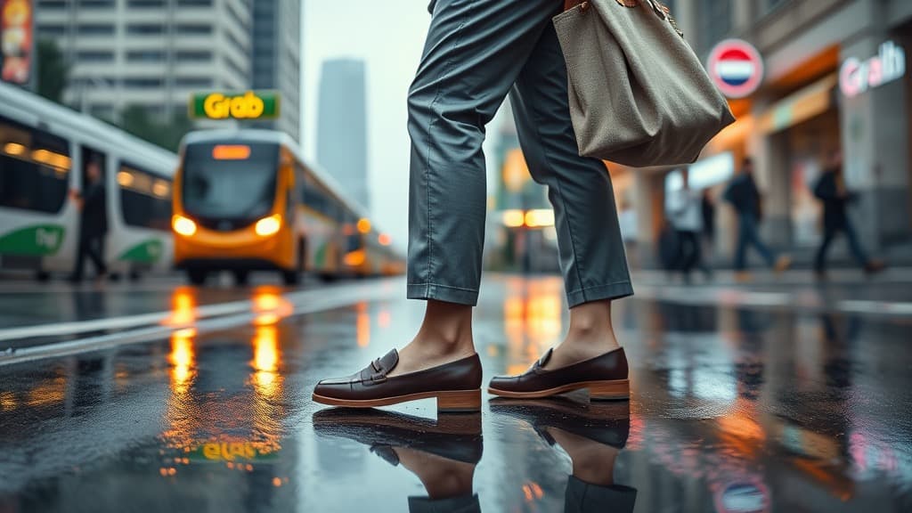 Rainy day shoes ke office: practical ke outfit terus surrender?