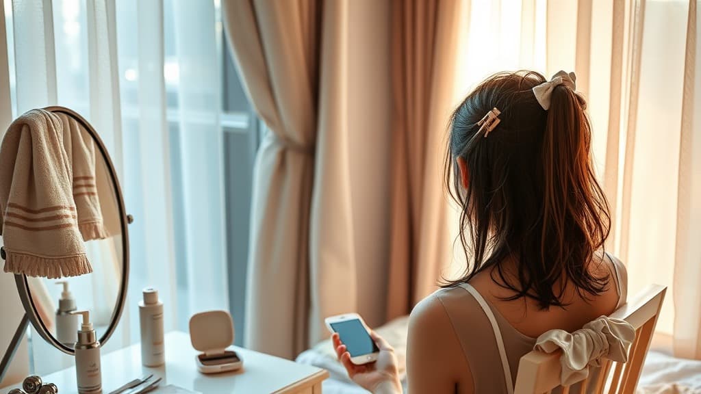 Rambut basah keluar rumah: clean girl ke humidity trap?