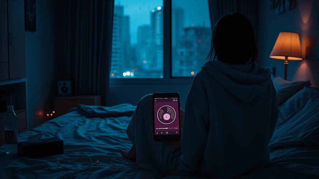 Sad playlist pukul 3 pagi: healing ke self-torture ada soundtrack?