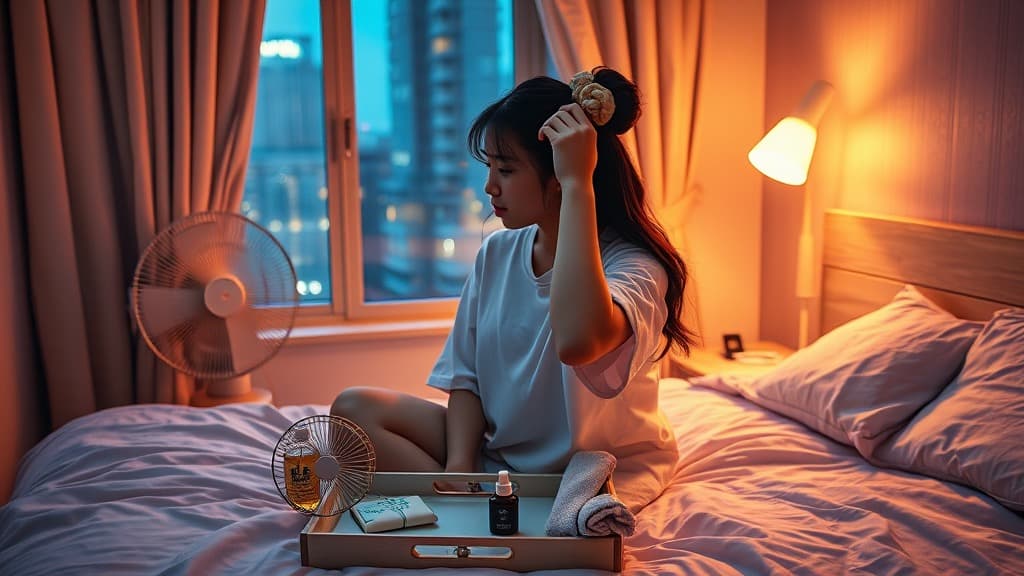 Silk bonnet malam Isnin: haircare queen ke kepala panas sampai pagi?