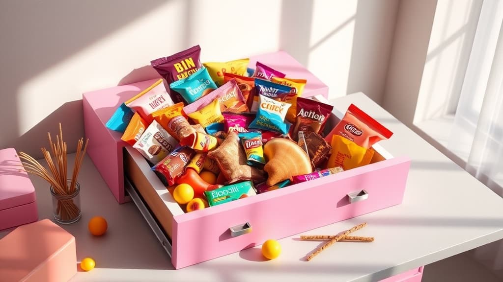 Snack drawer office: survival kit ke mini kedai runcit bawah meja?