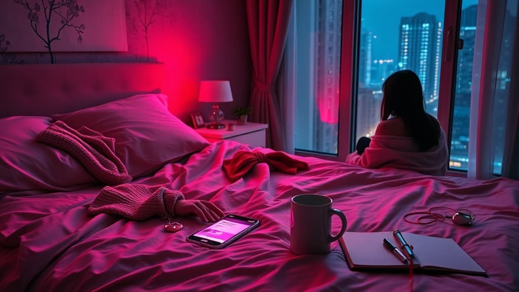 Text dia pukul 1 pagi: romantic ke dia cuma bosan sebelum tidur?