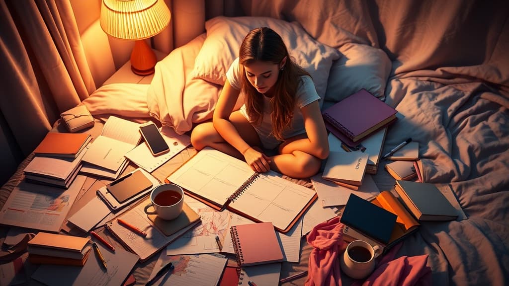 To-do list malam Ahad: planning ke tulis semua benda sampai penat dulu?