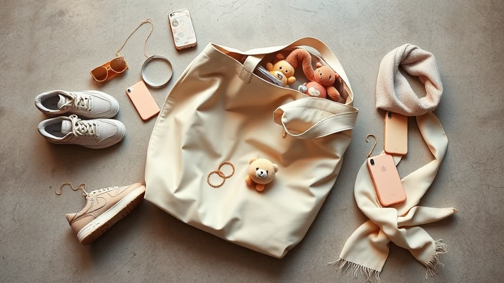 Tote bag aesthetic: cute sampai bahu kau menangis