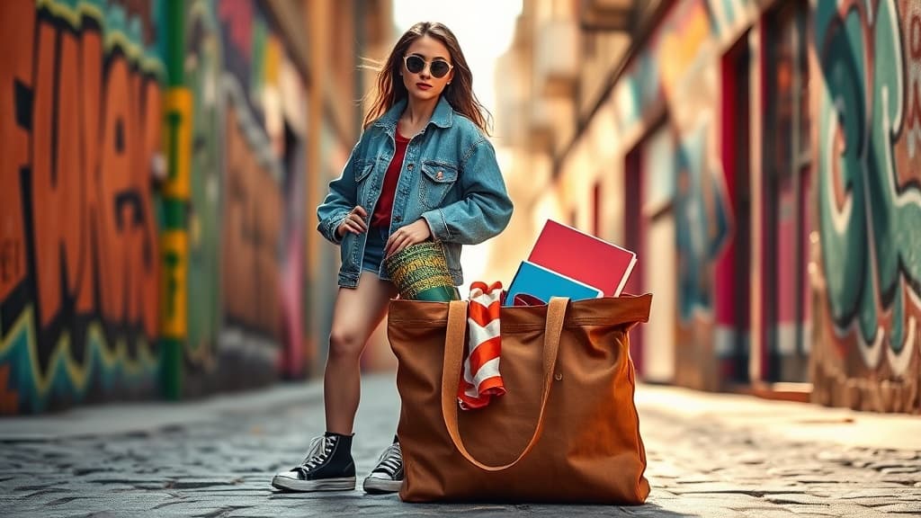 Tote bag besar: aesthetic girl ke portable landfill?