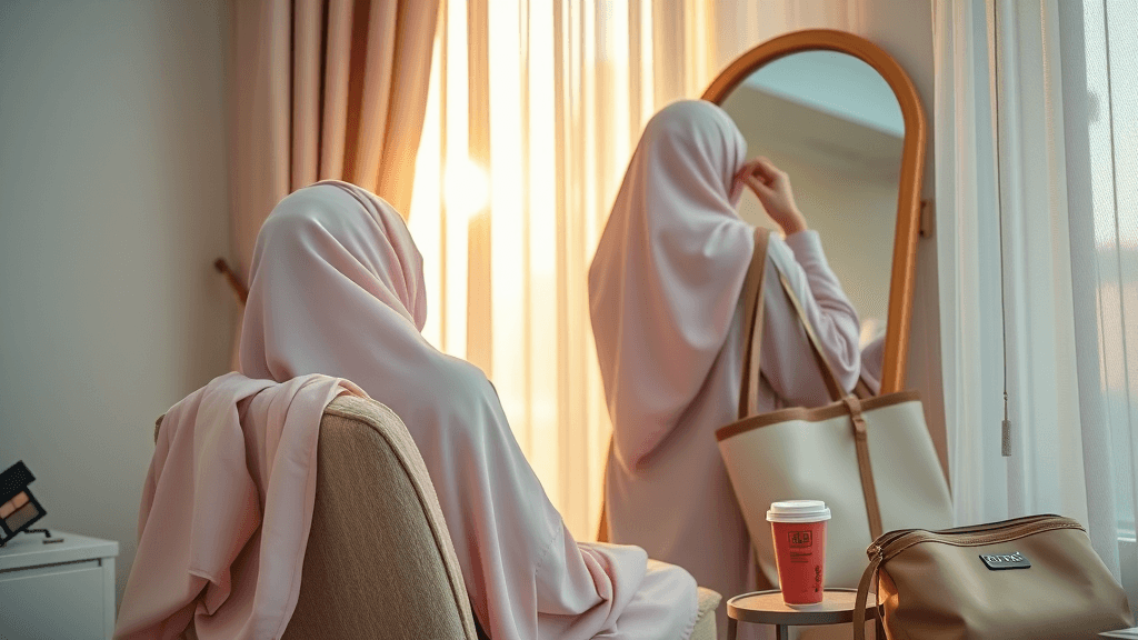 Tudung pin pukul 7 pagi: kemas girl ke tiny metal betrayal?