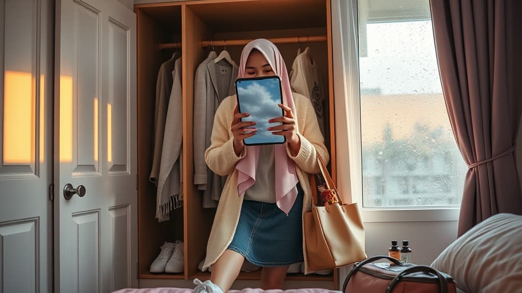 Weather app pukul 6: outfit planning ke trust issue dengan langit KL?