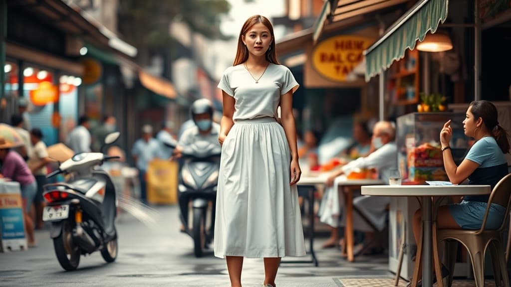 White skirt outfit: clean girl ke magnet sambal?